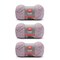 Red Heart Hygge Lavender Yarn - 3 Pack of 141g/5oz - Acrylic Nylon Blend - 5 Bulky - 132 Yards - Knitting/Crochet